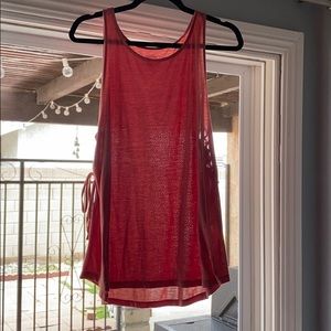 PLUS SIZE Paradise pink mossimo tank top